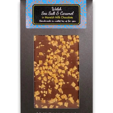 Halen Môn and caramel milk chocolate | Gifts of Wales