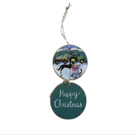 Happy Christmas decorations