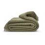 Sage green wafer throw - Gifts of Wales