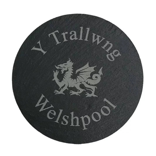 Welsh slate fridge magnet - Gifts of Wales