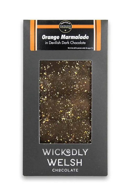 Orange marmalade chocolate bar - Gifts of Wales