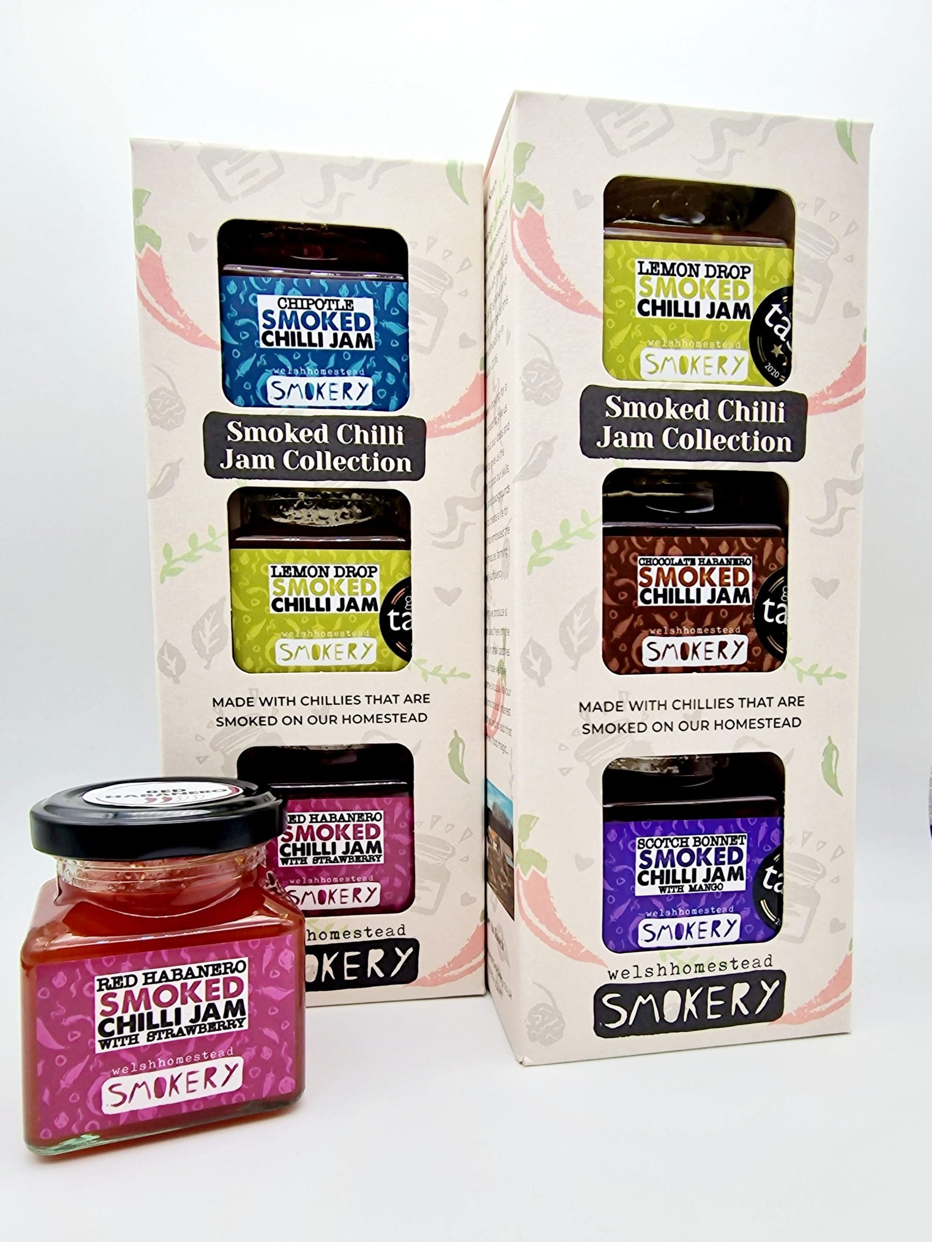 Hot chilli jam gift set - Gifts of Wales