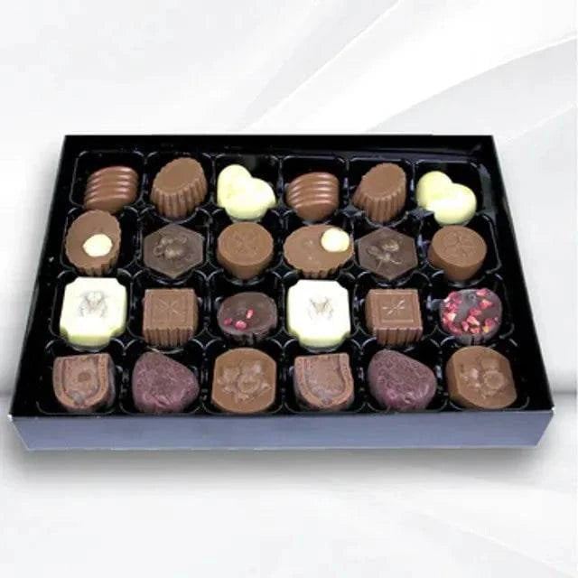 Gift box of 24 wickedly Welsh chocolates - Gifts of Wales