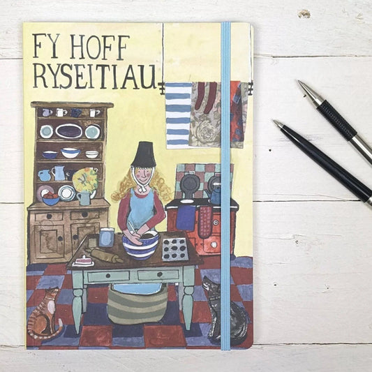 Fy hoff ryseitiau notebook - Gifts of Wales