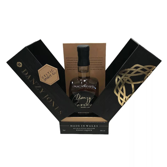 Danzy Jones gift boxed whisky liqueur - Gifts of Wales