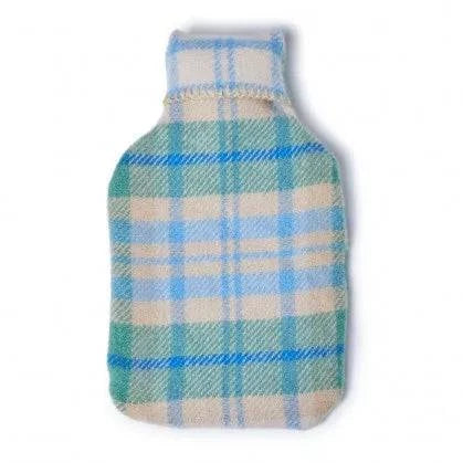 Cottage blue hot water bottle - Gifts of Wales