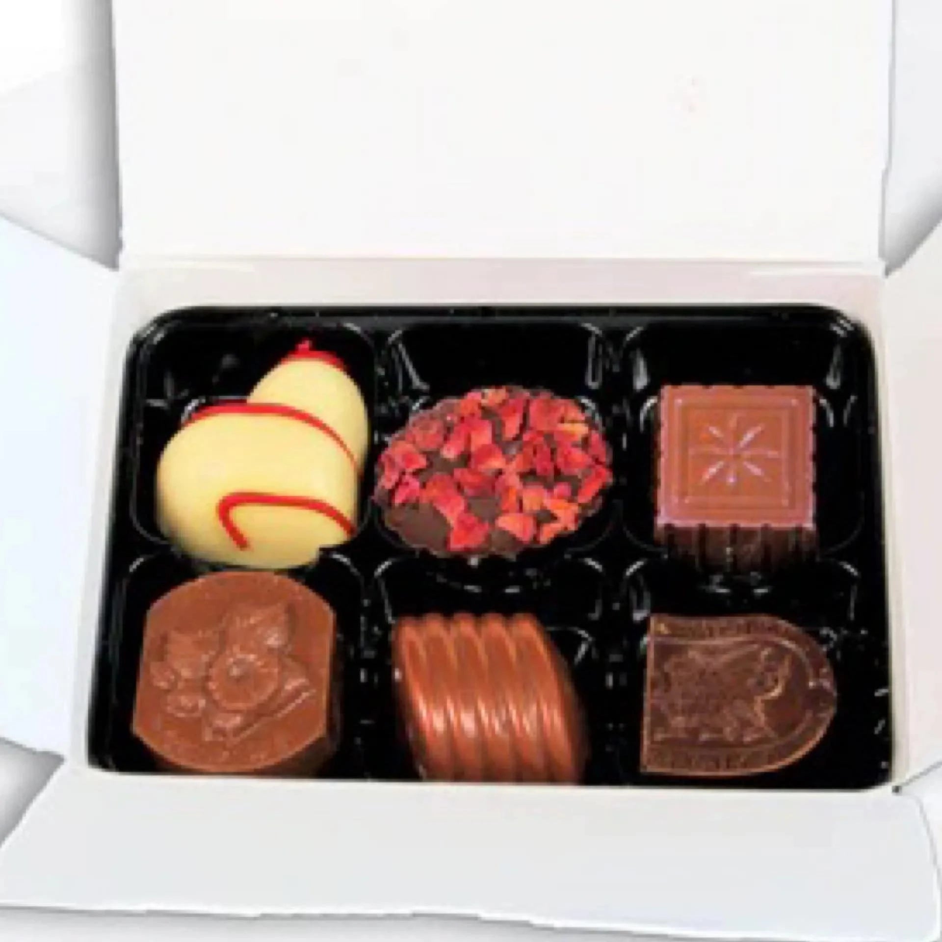 Ballotin of 6 chocolates - Gifts of Wales