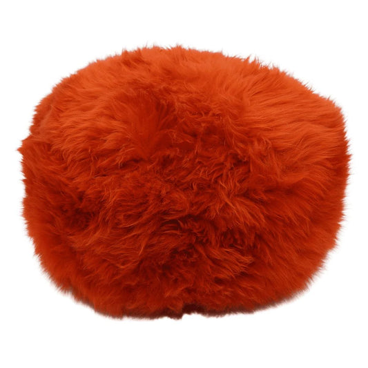 Tiger orange Baa stool pouffe - Gifts of Wales