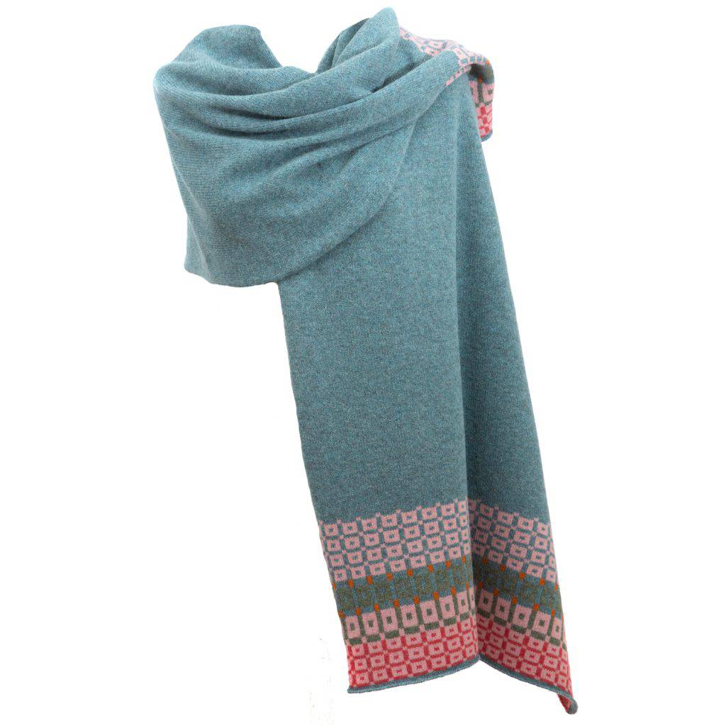 Caspian blue wrap - Gifts of Wales