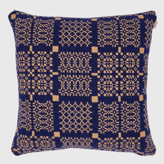 Gardd Dylan cushion cover - limited edition Welsh wool