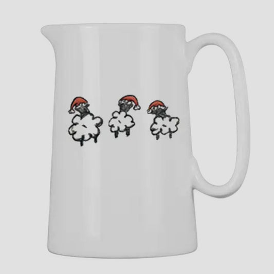Christmas sheep jug