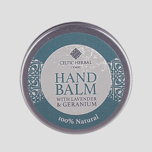 Lavender and geranium hand balm
