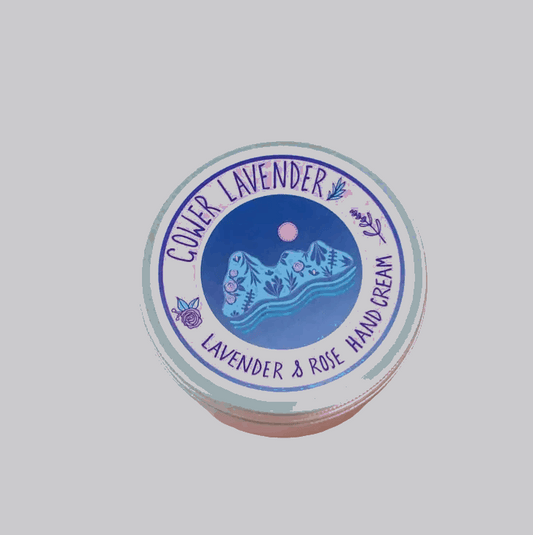 Lavender and rose hand cream