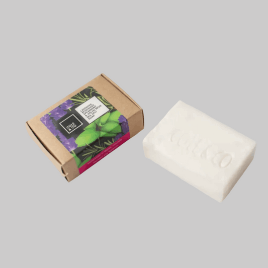 Lavender, rosemary, spearmint and halen môn soap