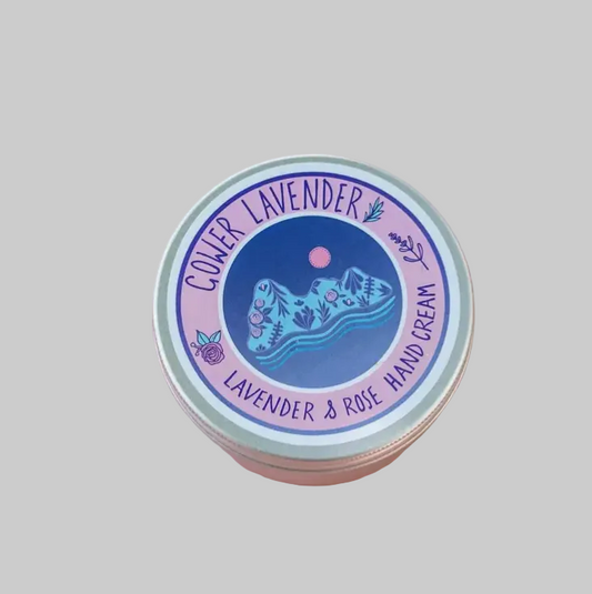 Lavender and rose hand cream