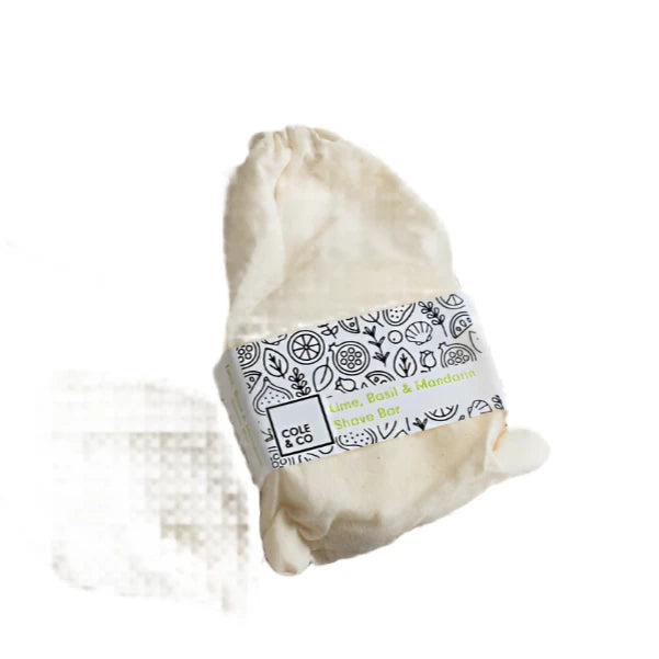 Lime basil and mandarin shave bar
