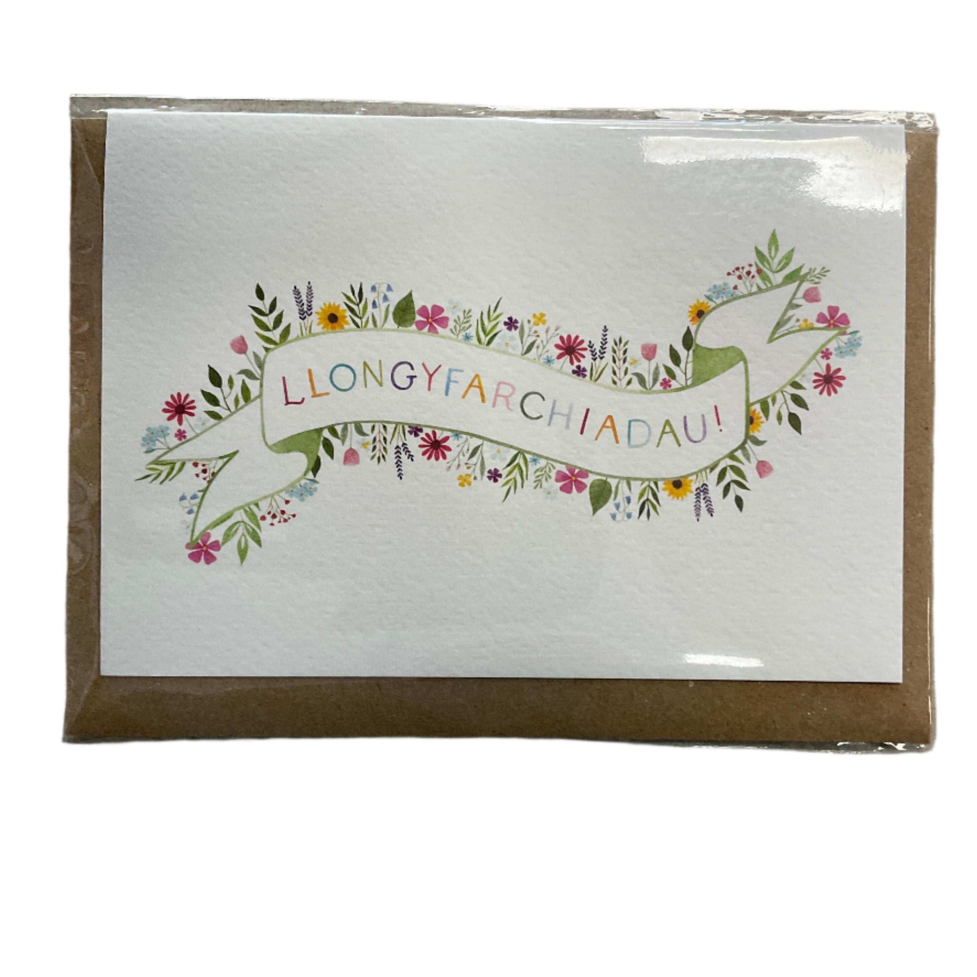 Welsh Congratulations card