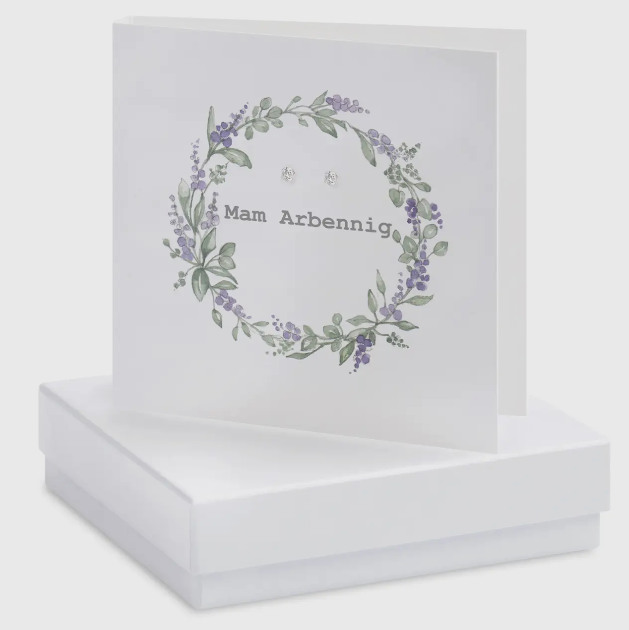 Mam arbennig earring card 