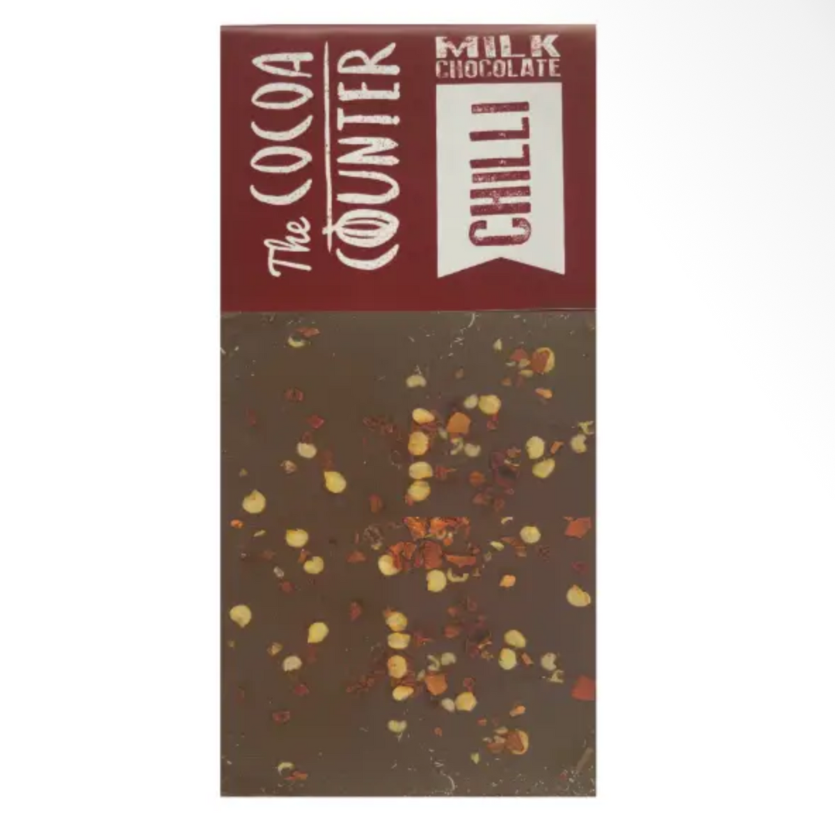 Milk chocolate chilli bar