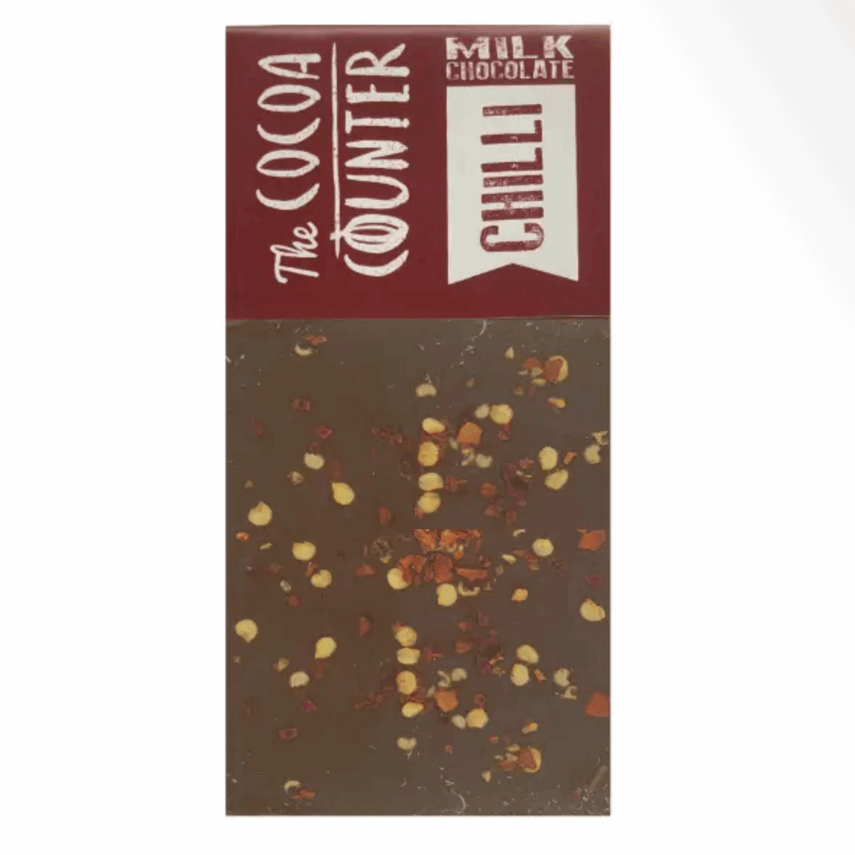 Milk chocolate chilli bar