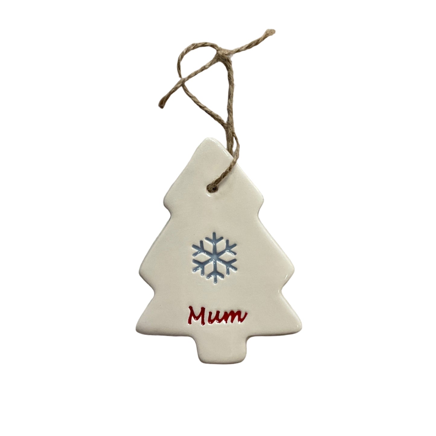 Mum Christmas tree decoration 