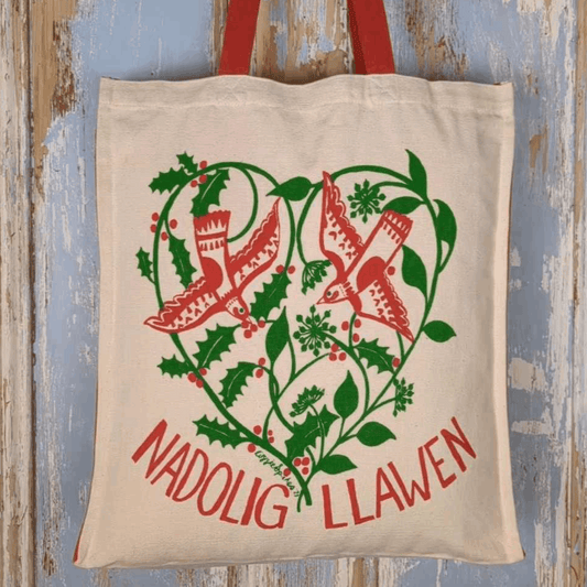 Nadolig llawen bag