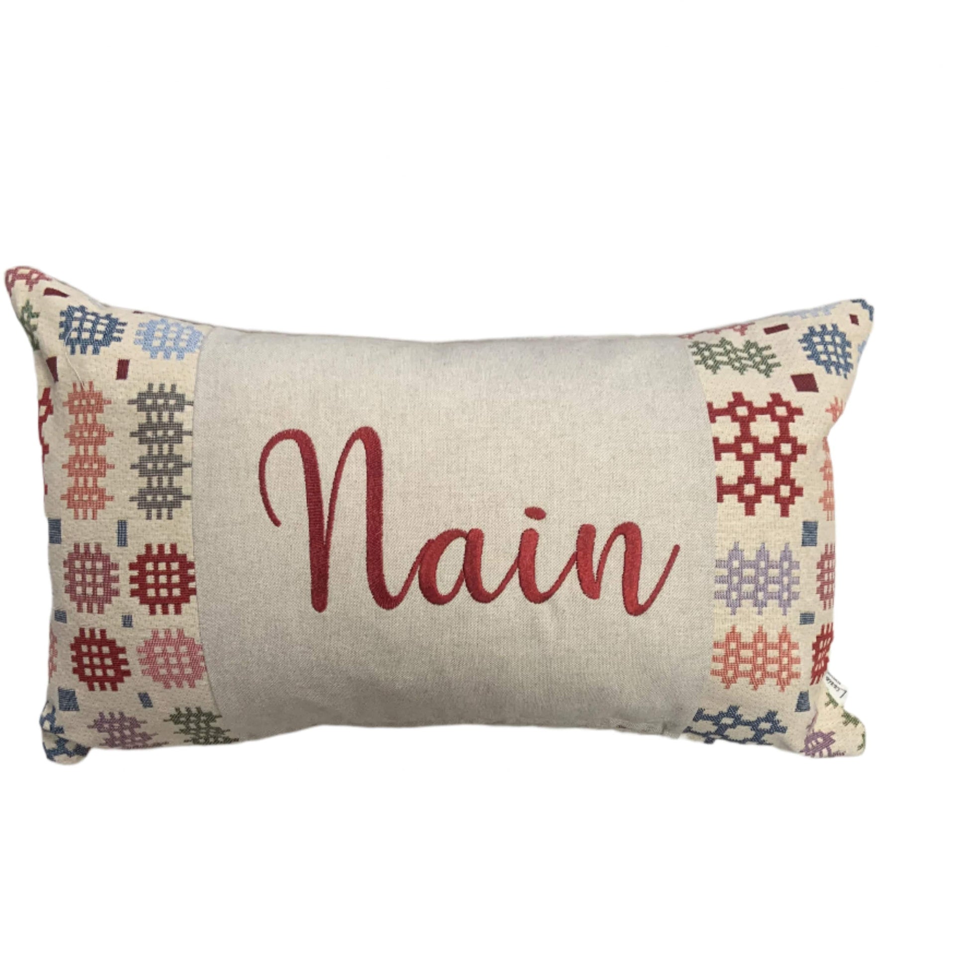 Nain Welsh tapestry design cushion