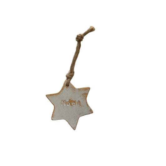 Noel star decoration 