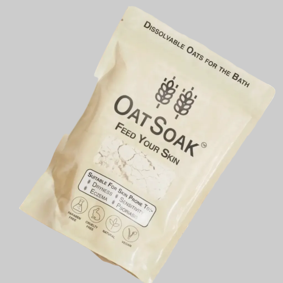 Oat soak, dissolvable oats for bath
