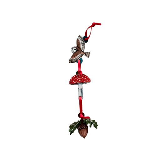 Owl three tier decoration 