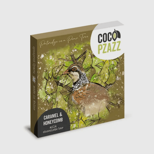 Partridge in a pear tree choc bar 