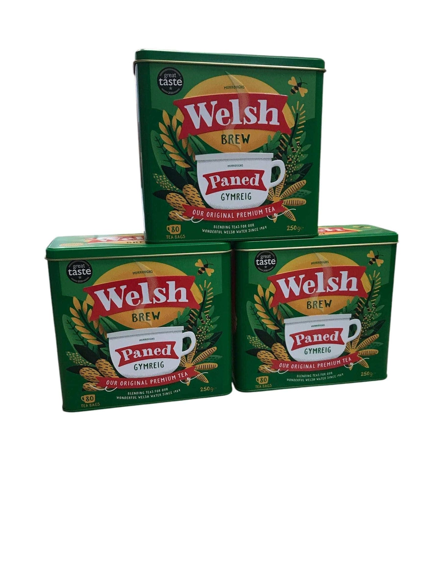 Welsh brew tea caddy