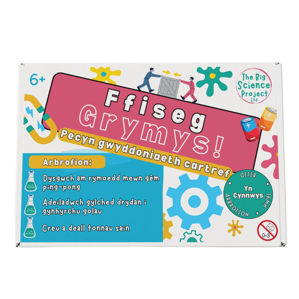 Powerful physics science kit Welsh