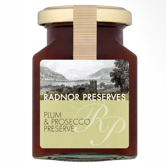 Radnor preserves plum and prosecco preserve