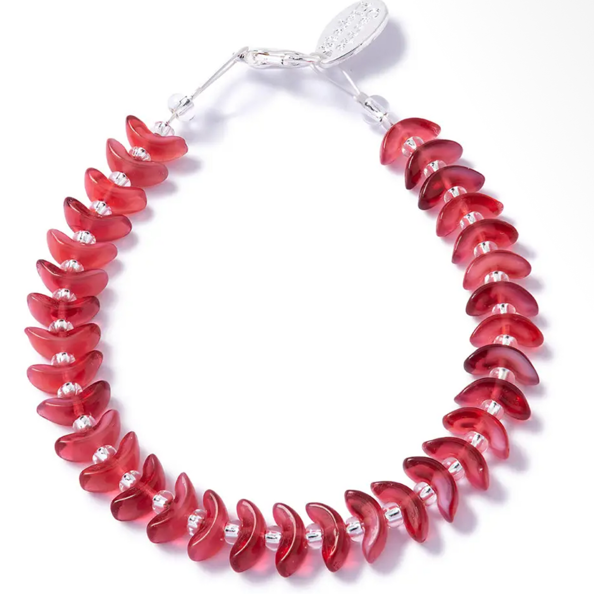 Eclipse bracelet In raspberry