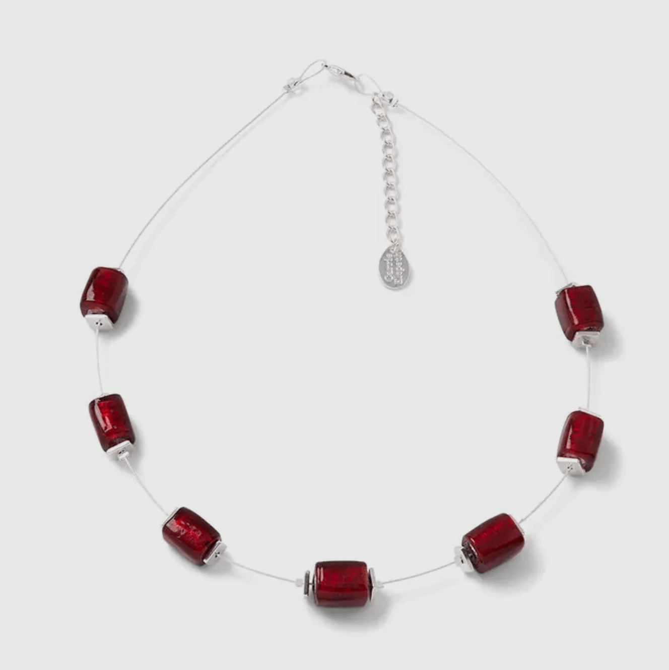 Reflections spaced necklace