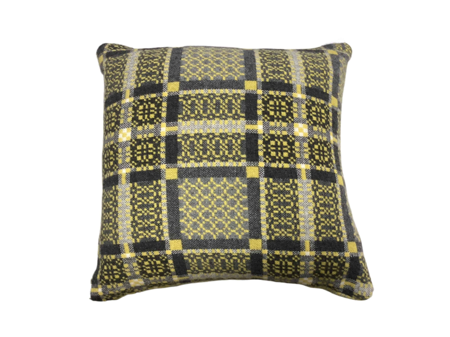 Reverse Knot garden gorse large cushion