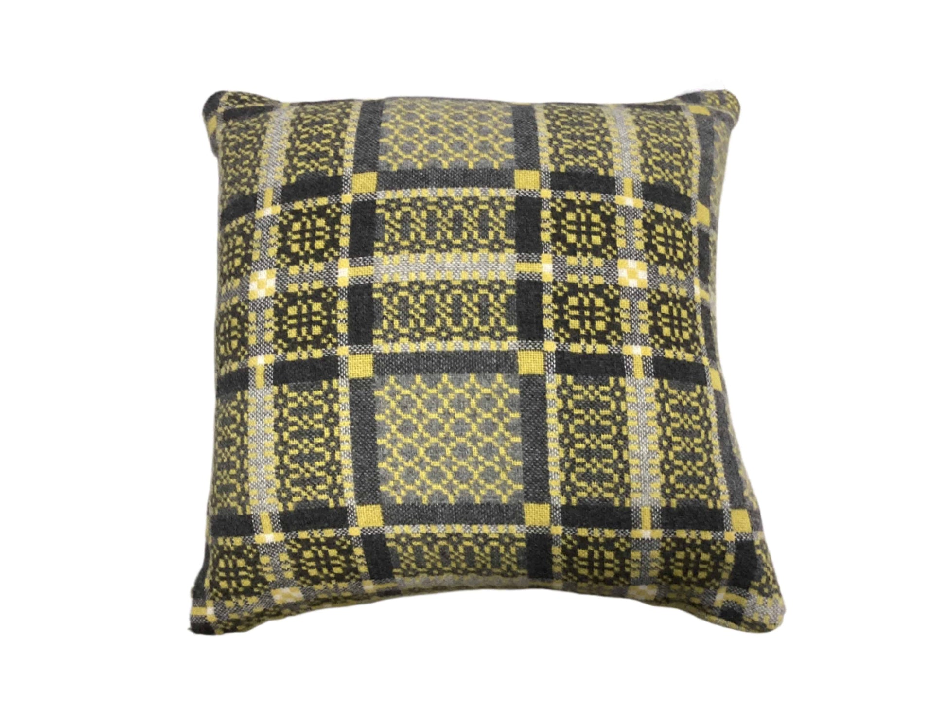 Reverse Knot garden gorse large cushion