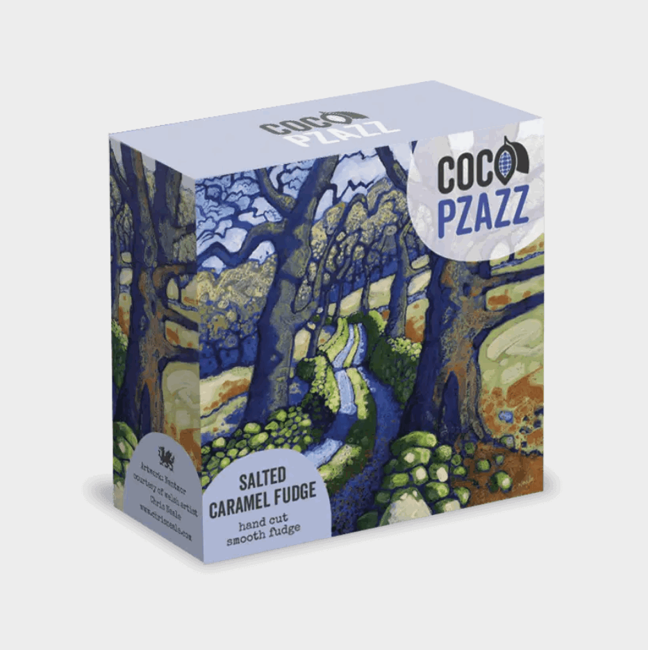 Salted caramel fudge