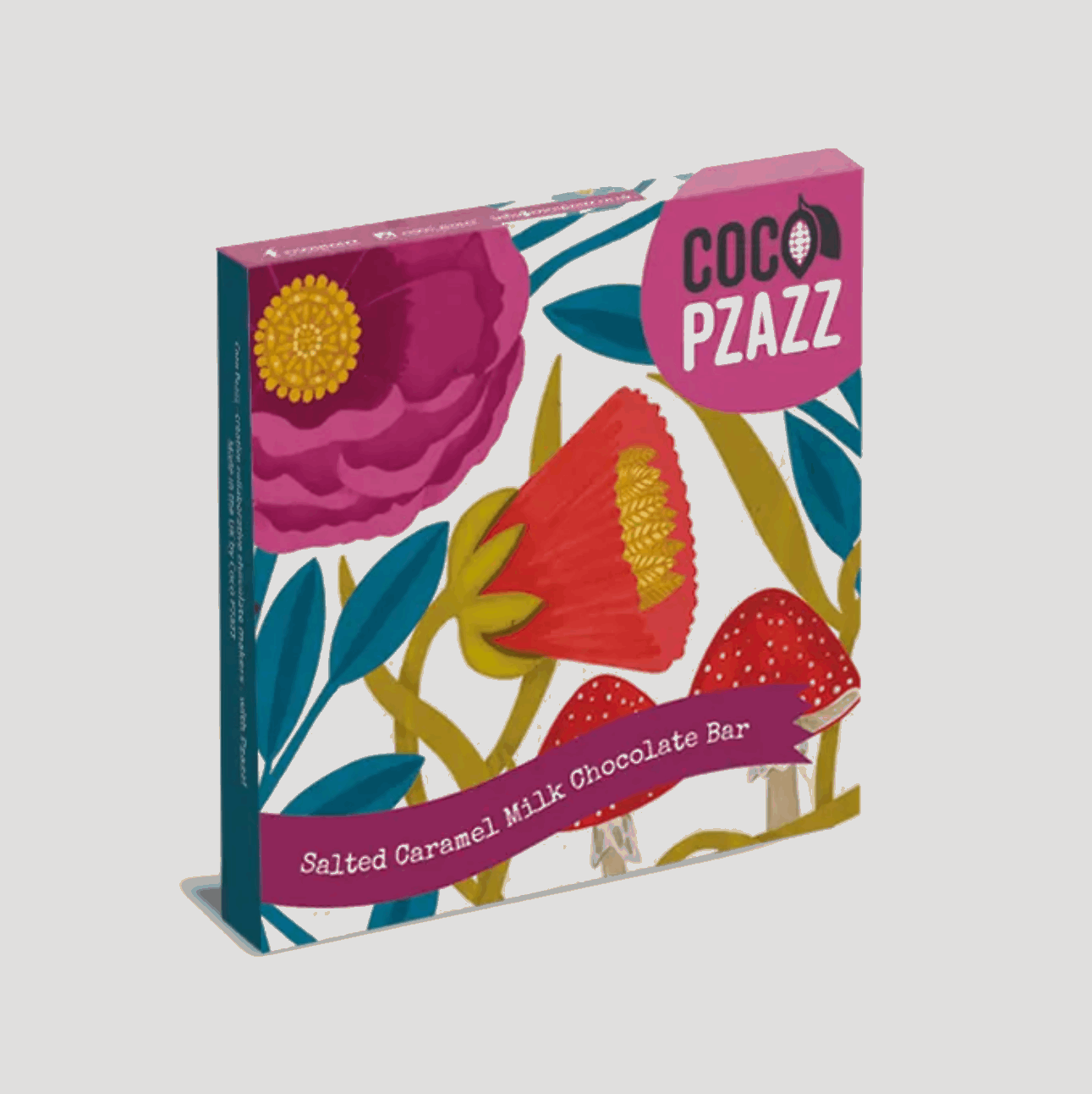 Salted caramel milk chocolate bar