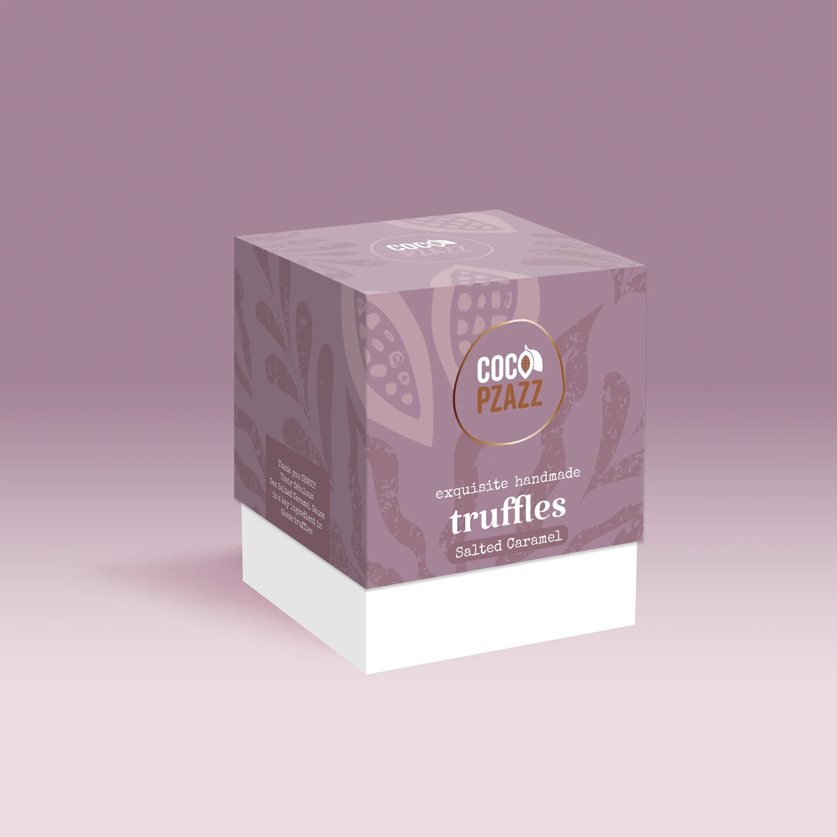 Salted caramel truffles