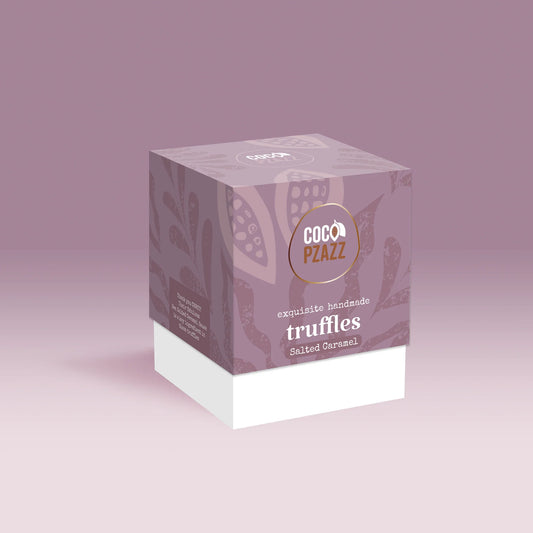 Salted caramel truffles