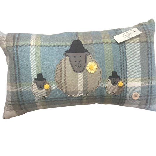Sheep and lambs cushion
