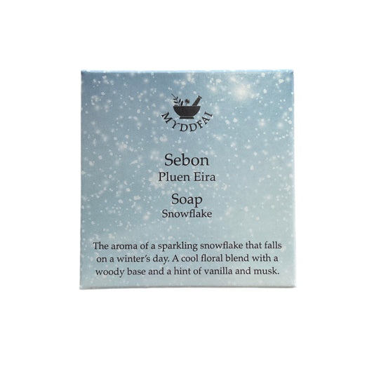 Snowflake soap | Gifts of Wales