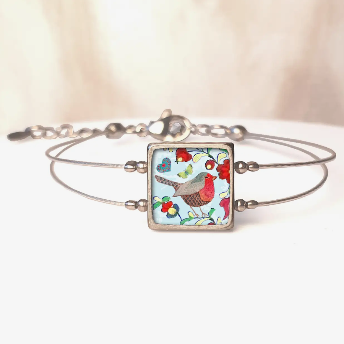 Square robin bracelet
