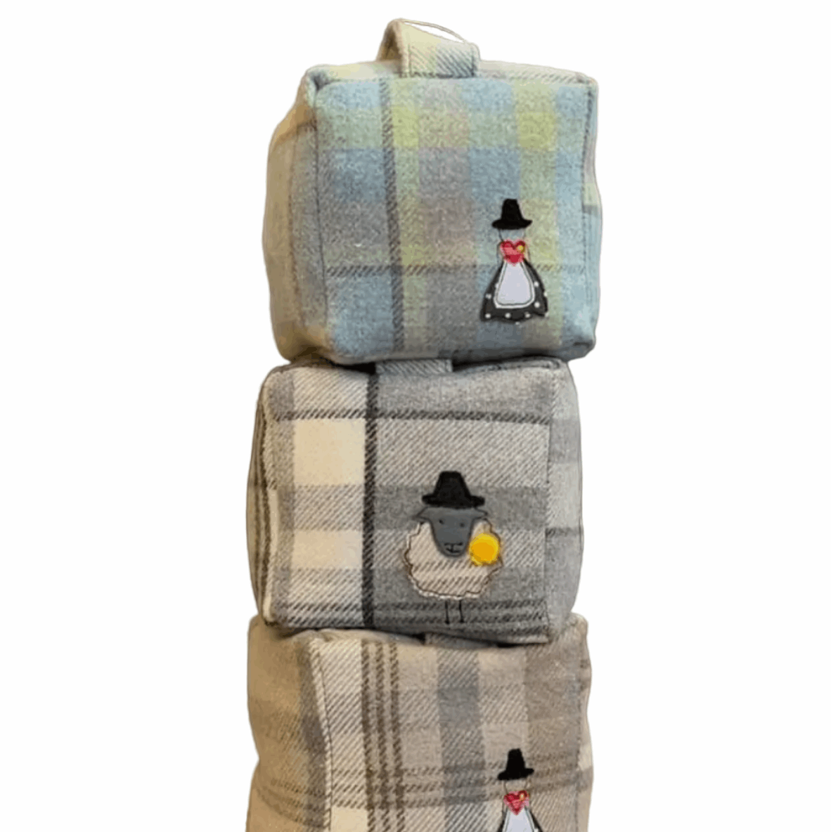 Stack of doorstops