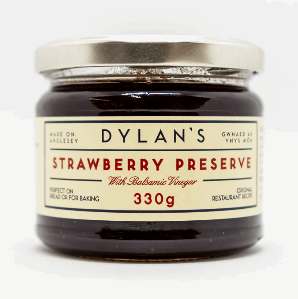 Strawberry balsamic preserve