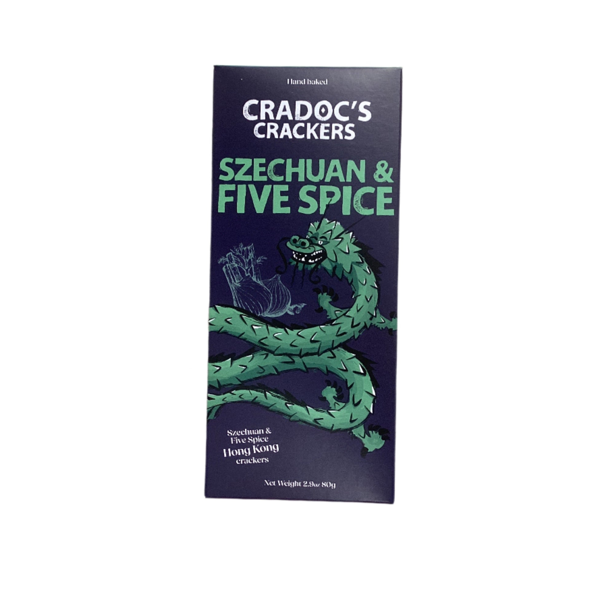 Szechuan and five spice crackers 