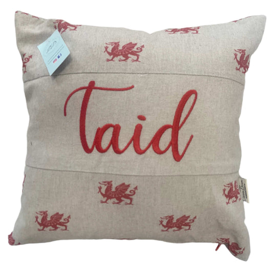 Taid Welsh dragon cushion | Gifts of Wales
