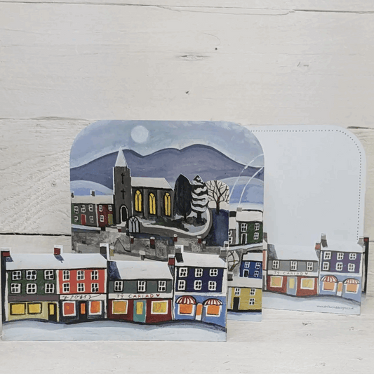 Town concertina card 